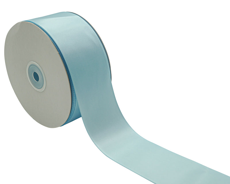 2" x 50 yards Blue Single Face Satin Gift Ribbon