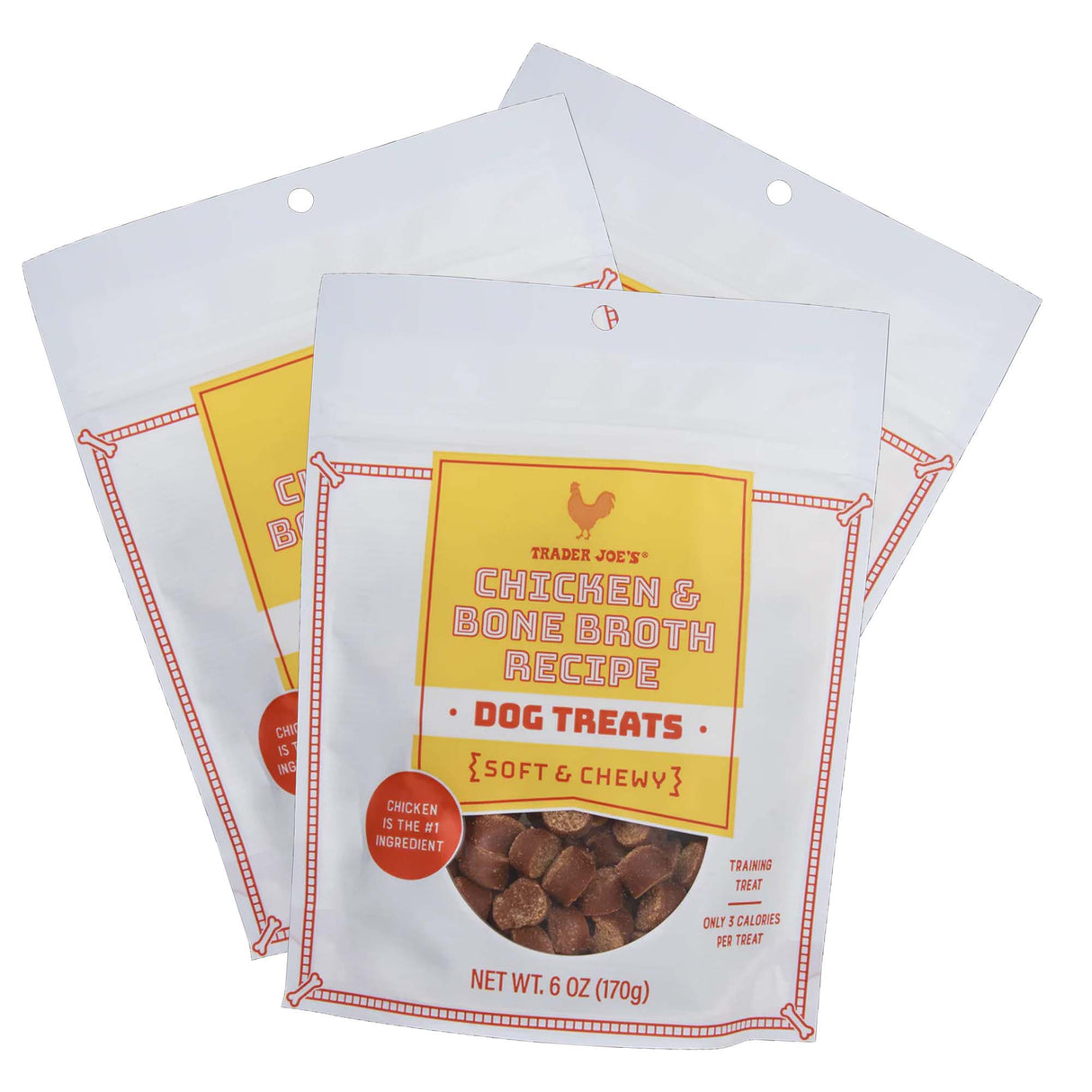 Traders Joe's Chicken & Bone Broth Recipe Dog Treats