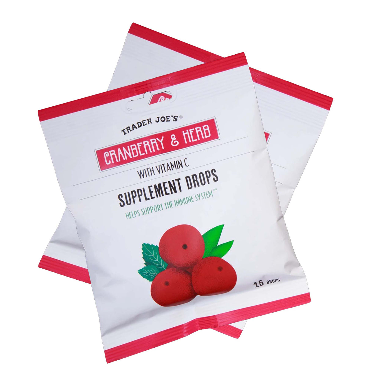 Traders Joe's Cranberry & Herb Supplement Drops