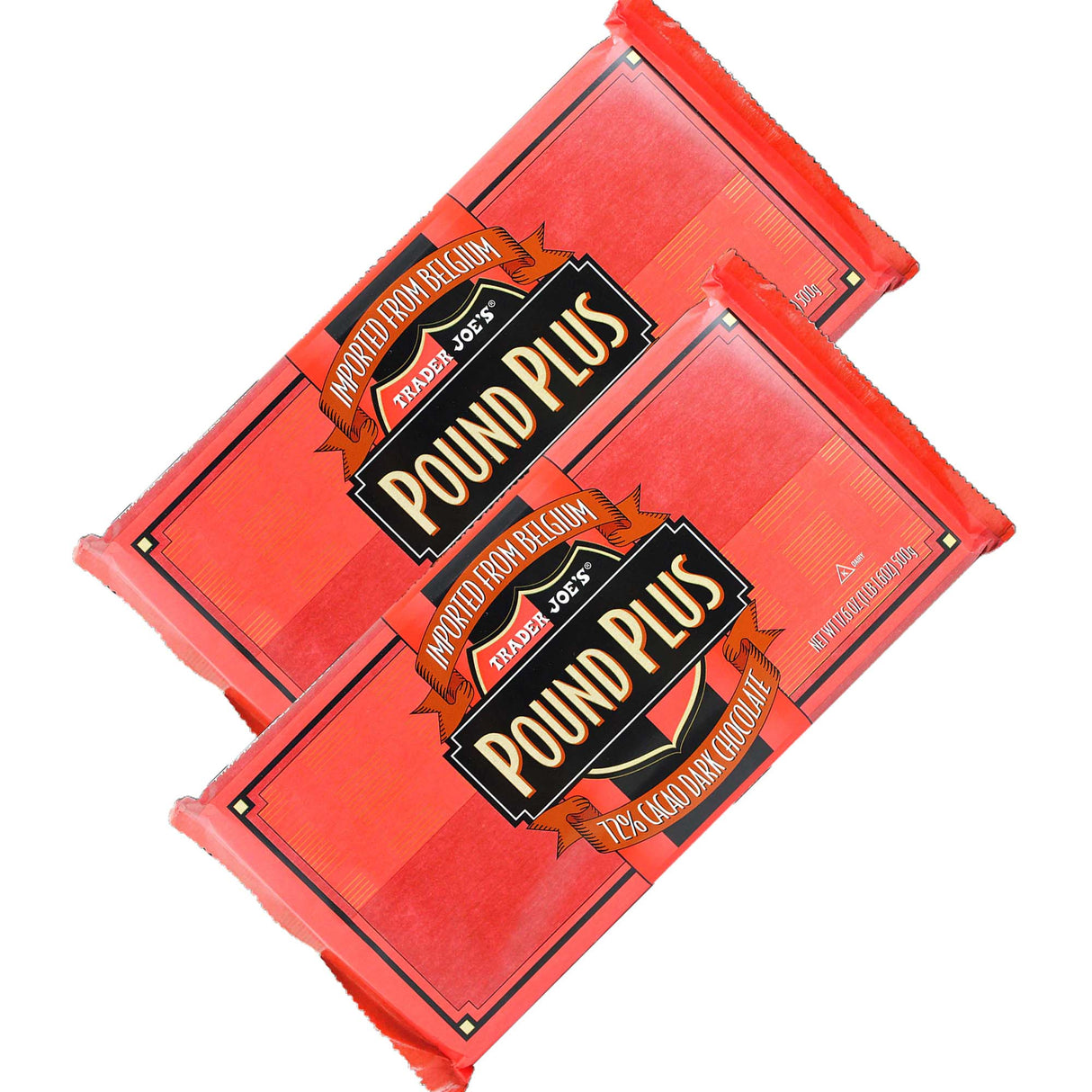 Trader Joe's Pound Plus 72% Dark Chocolate | 17.6 oz