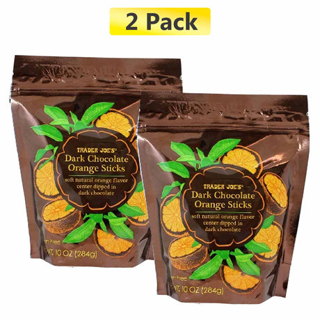Trader Joe's Dark Chocolate Orange Sticks | 10 oz