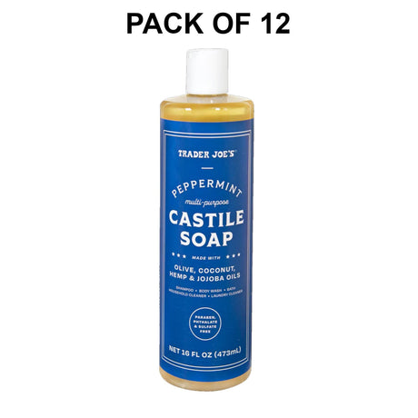 Traders Joe's Peppermint Multi-Purpose Castile Soap