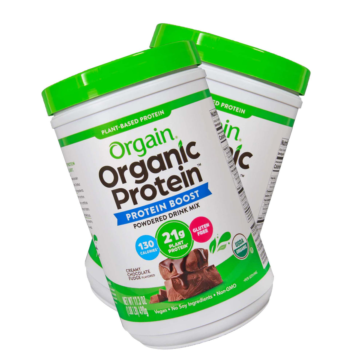Traders Joe's Orgain® Creamy Chocolate Fudge Organic Protein Boost Powder