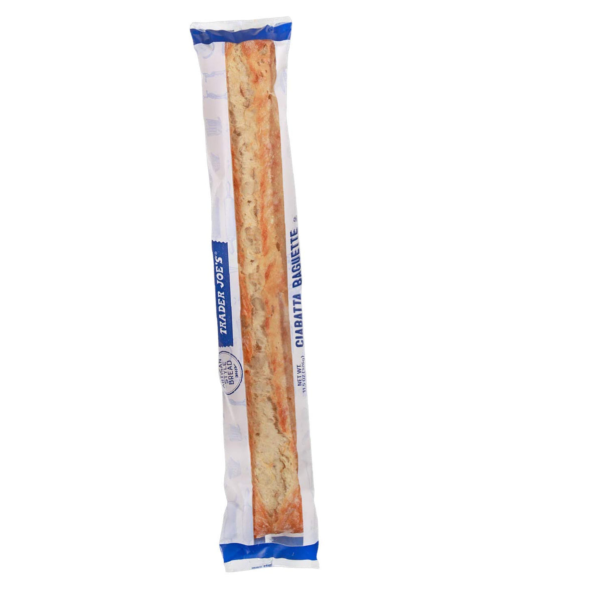Ciabatta Baguette 11.5 oz Crispy & Soft