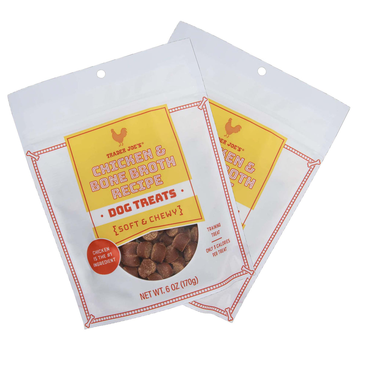 Traders Joe's Chicken & Bone Broth Recipe Dog Treats