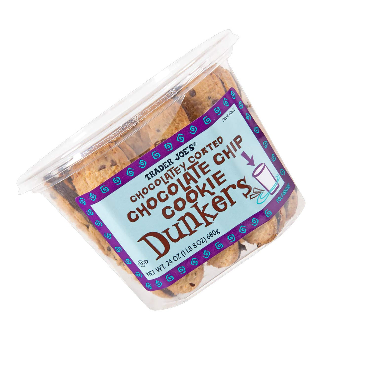 Trader Joe’s Chocolatey Coated Chocolate Chip Dunkers 24 Oz