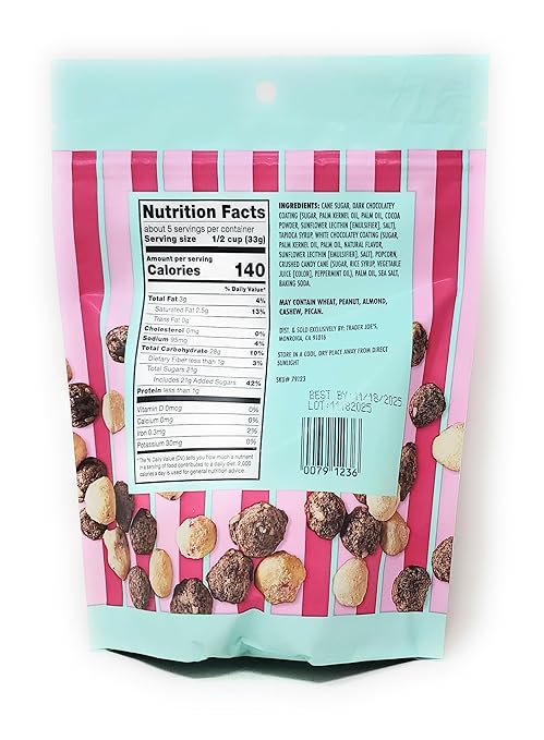 Traders Joe's Peppermint Crunch Popcorn