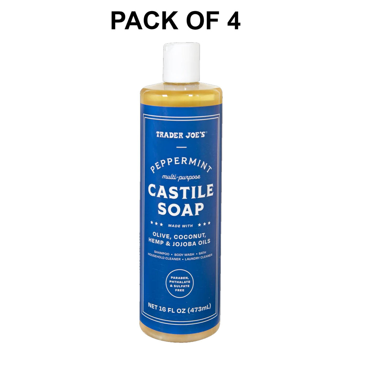 Traders Joe's Peppermint Multi-Purpose Castile Soap