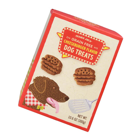 Traders Joe's Grain Free Cheeseburger Flavor Dog Treats