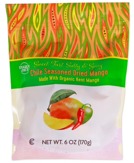 Traders Joe's Chile Seasoned Dried Mango