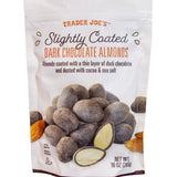 Trader Joe’s Slightly Coated Dark Chocolate Almonds 10 Oz