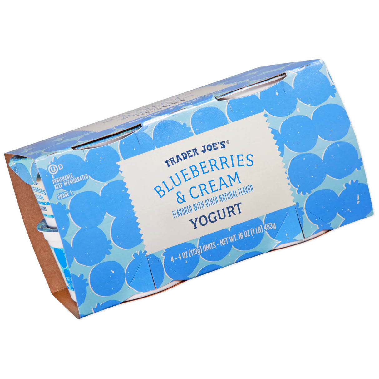 Blueberries & Cream Yogurt - 16 Oz