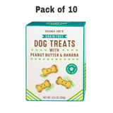 Traders Joe's Grain Free Dog Treats with Peanut Butter & Banana