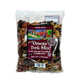 Pack of 1 Trader Joes Omega Trek Mix with Omega 3 Fortified Cranberries | 12 oz