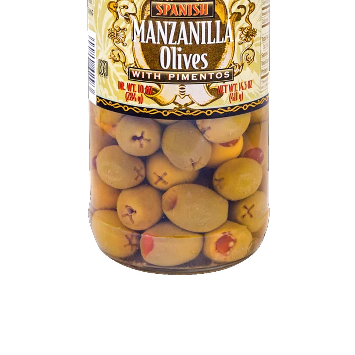Trader Joe’s Spanish Manzanilla Olives with Pimento Paste 14.5 Oz