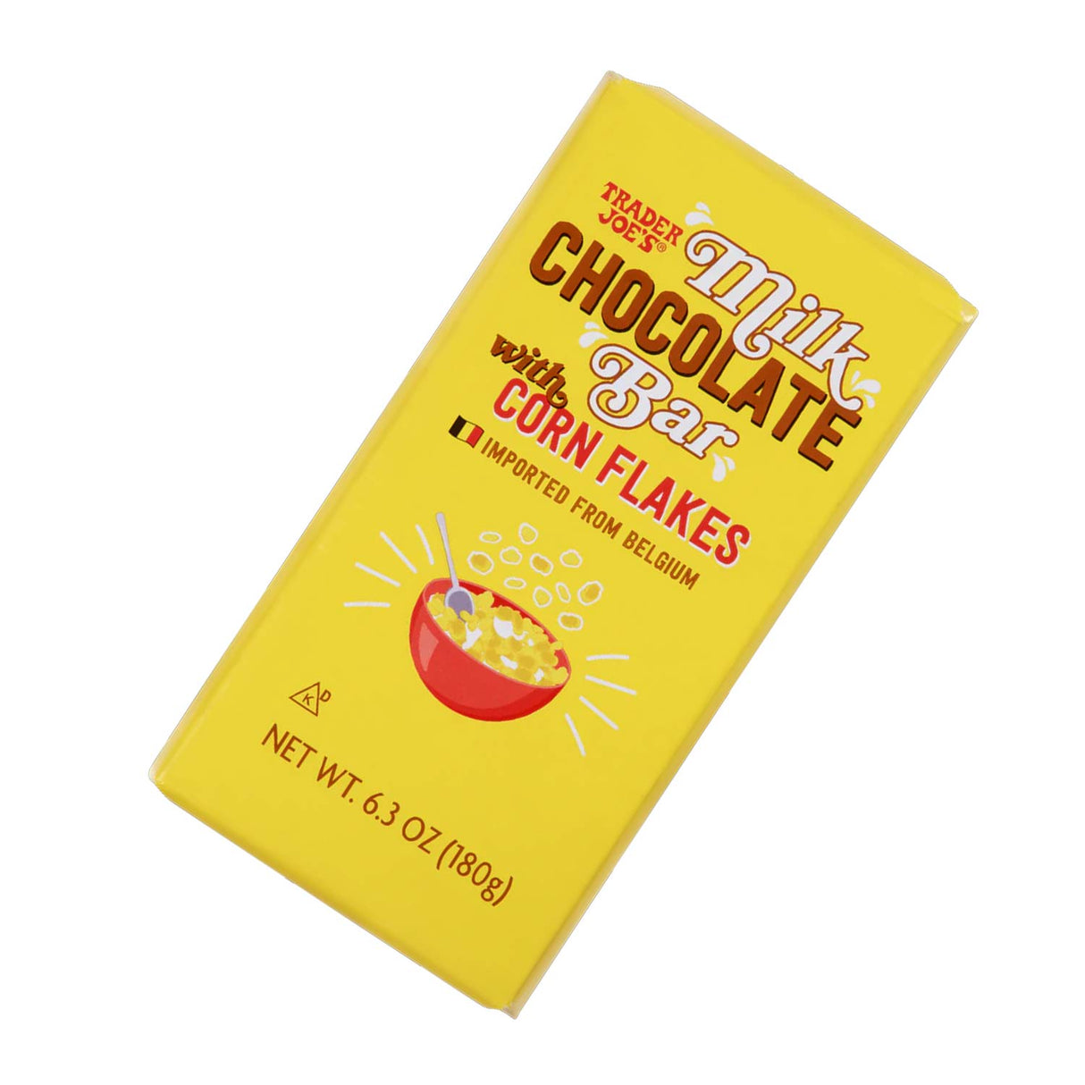 Trader Joe’s Milk Chocolate Bar/Corn Flakes 6.3 Oz