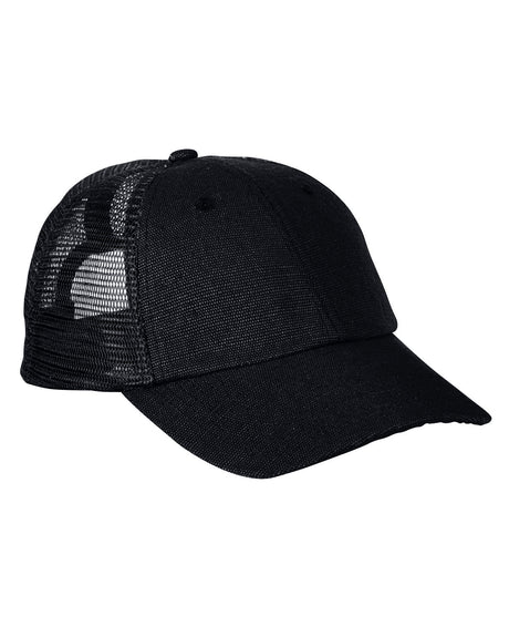 Washed Hemp Blend Trucker Hat