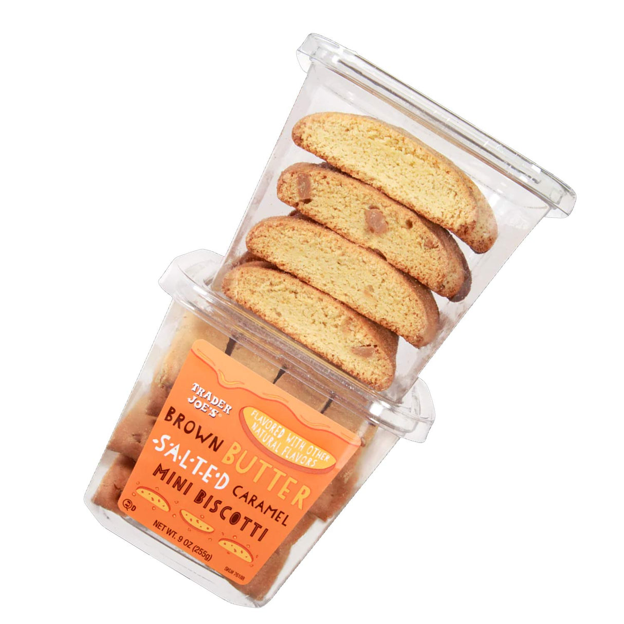 Brown Butter Salted Caramel Mini Biscotti 9 Oz