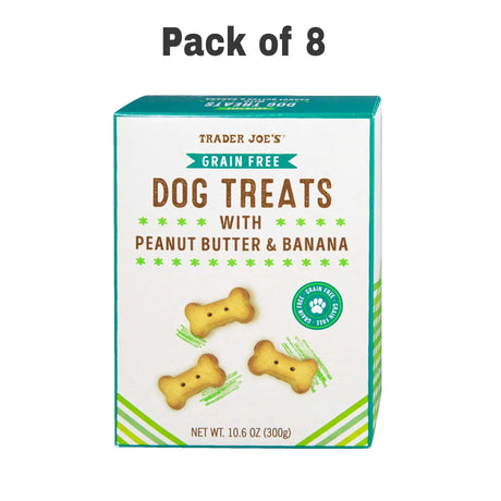 Traders Joe's Grain Free Dog Treats with Peanut Butter & Banana