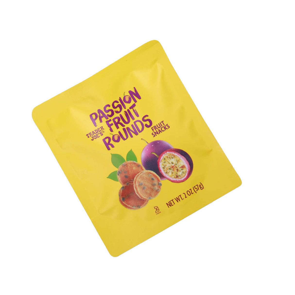 Trader Joe’s Passion Fruit Rounds 2 Oz
