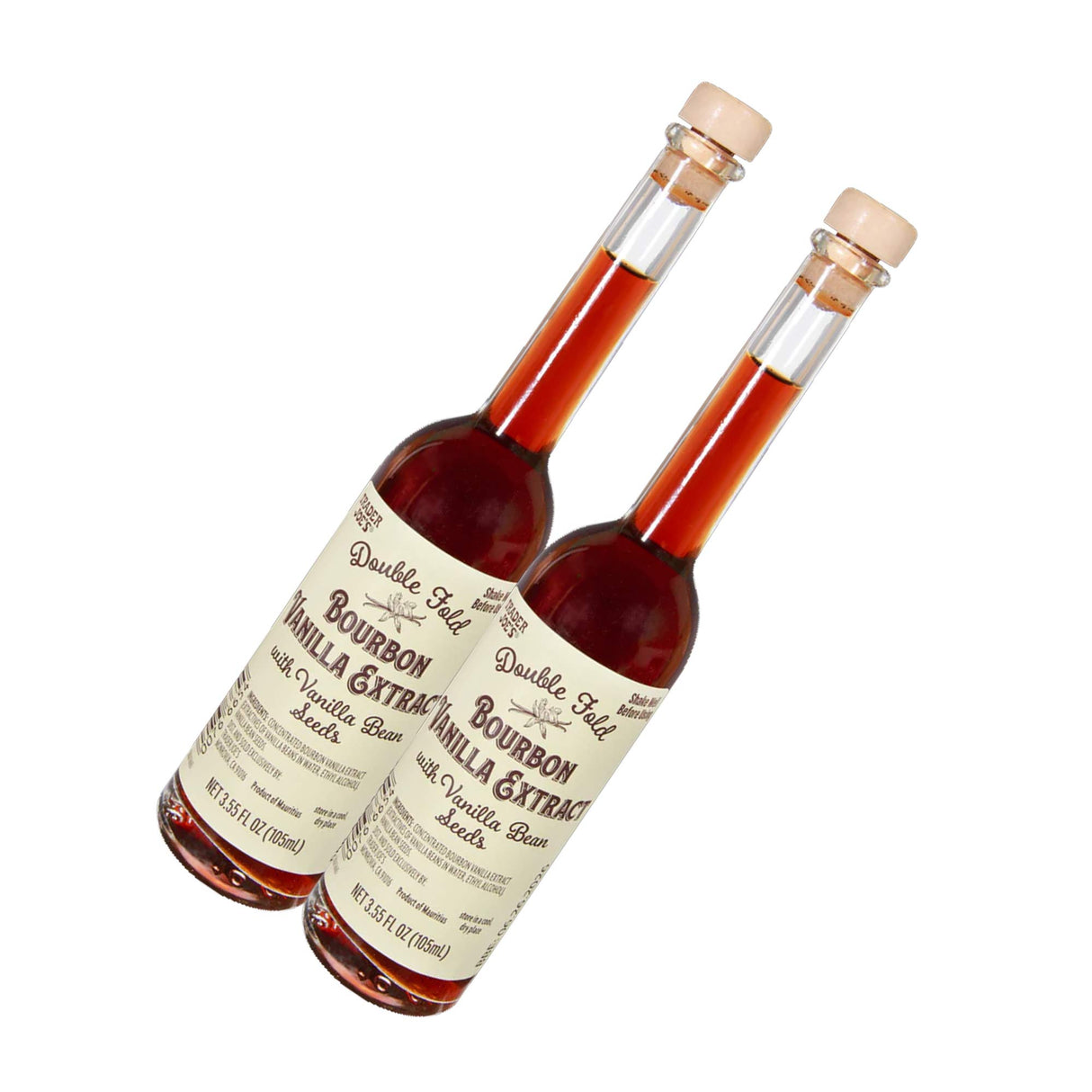 Double Fold Bourbon Vanilla Extract 3.55 Fl Oz