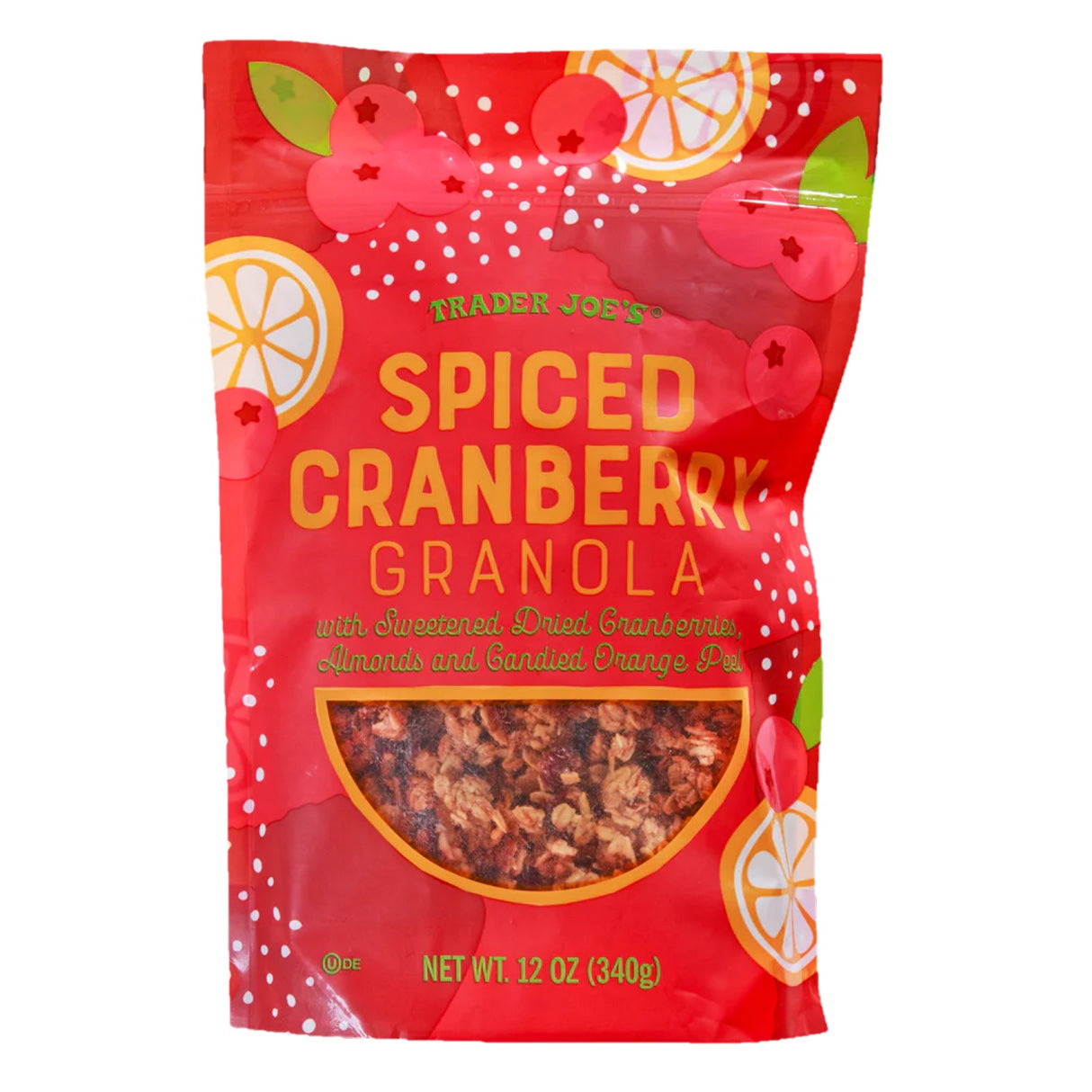 Spiced Cranberry Granola 12 Oz