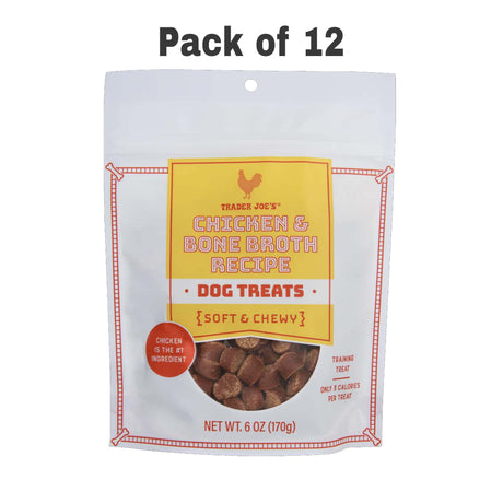 Traders Joe's Chicken & Bone Broth Recipe Dog Treats