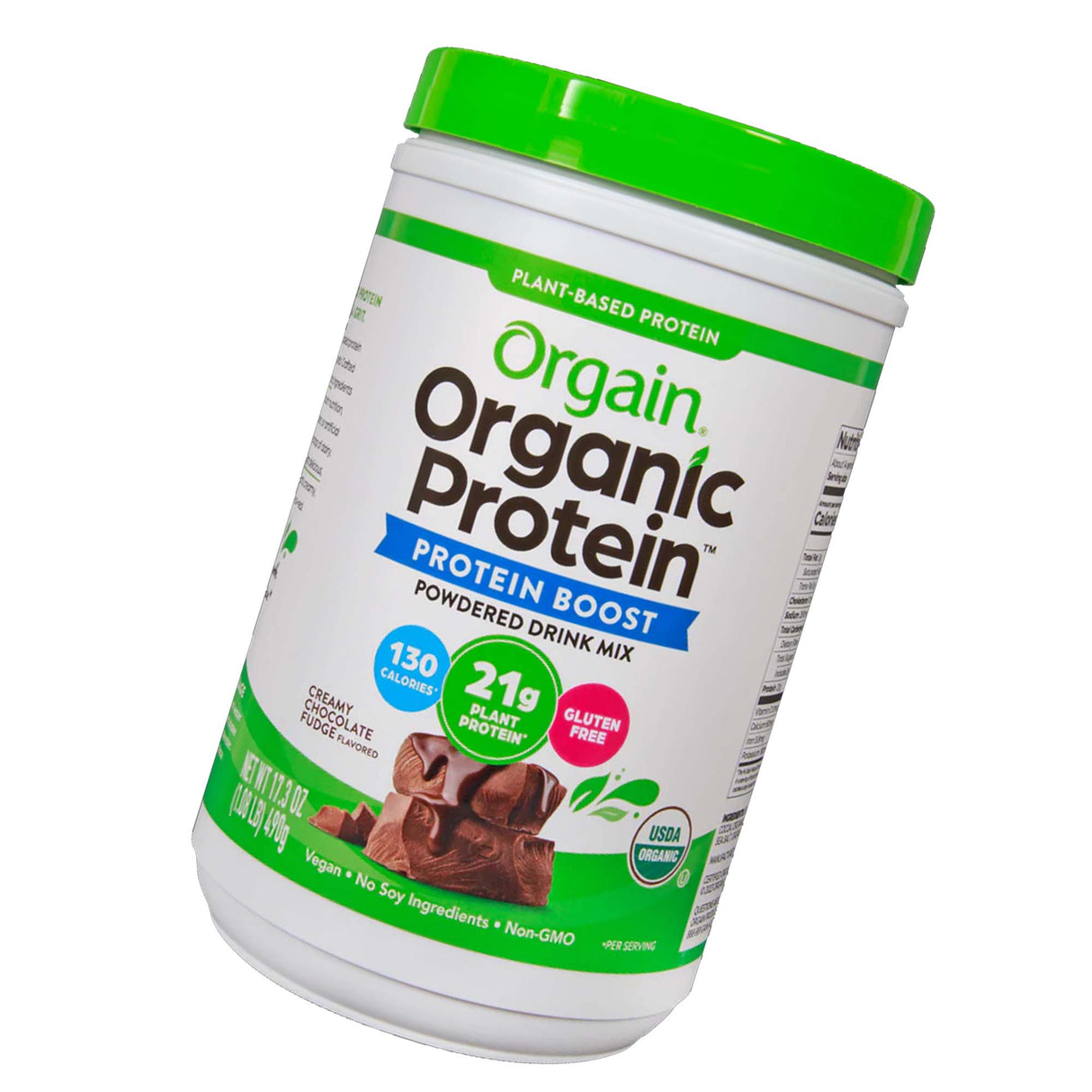Traders Joe's Orgain® Creamy Chocolate Fudge Organic Protein Boost Powder