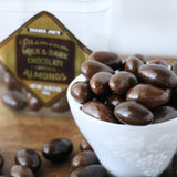 Trader Joe’s Premium Milk & Dark Chocolate Covered Almonds 16 Oz