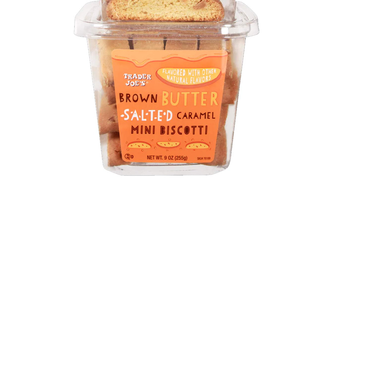 Brown Butter Salted Caramel Mini Biscotti 9 Oz