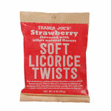 Trader Joe's Soft Strawberry Licorice Twists | 8 oz