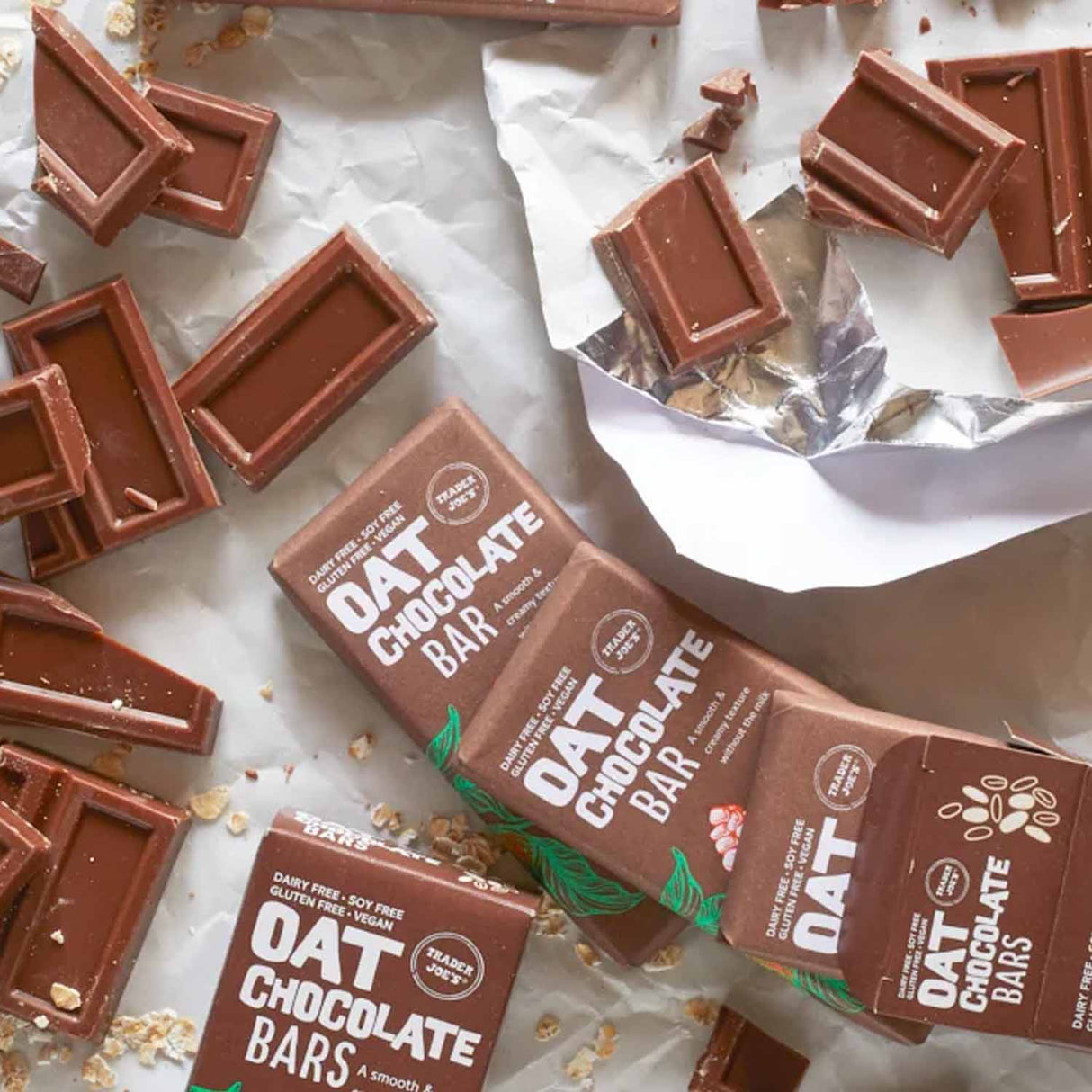 Trader Joe’s Oat Chocolate Bars 2.65 Oz