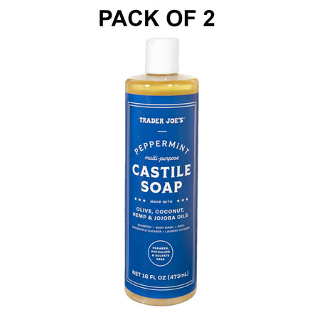 Traders Joe's Peppermint Multi-Purpose Castile Soap