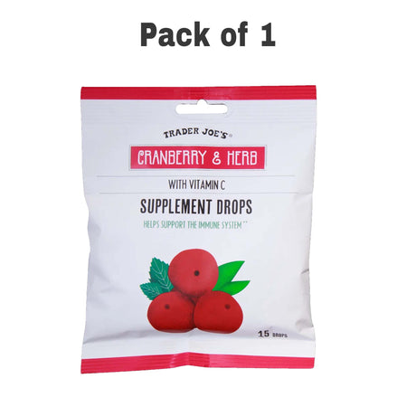 Traders Joe's Cranberry & Herb Supplement Drops