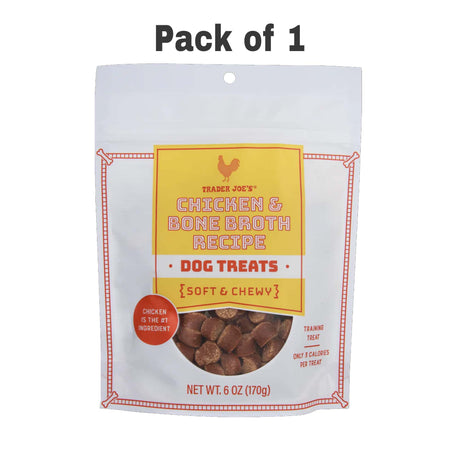Traders Joe's Chicken & Bone Broth Recipe Dog Treats