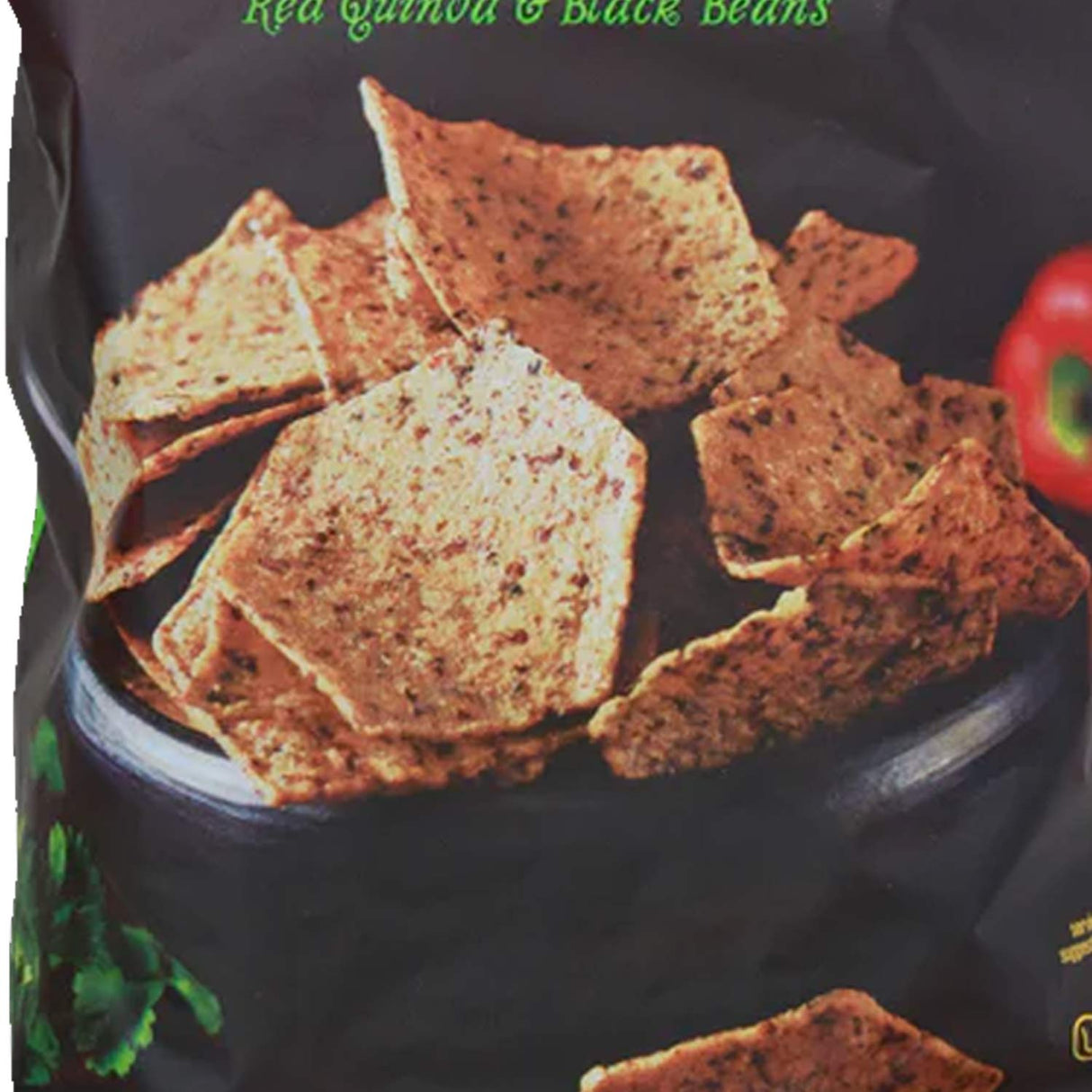 Trader Joe’s Quinoa and Black Bean Infused Tortilla Chips 12 Oz