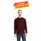 Fleece Pullover Sweatshirt - 10 Pack - 7.62oz/yd2  - 100% Polyester