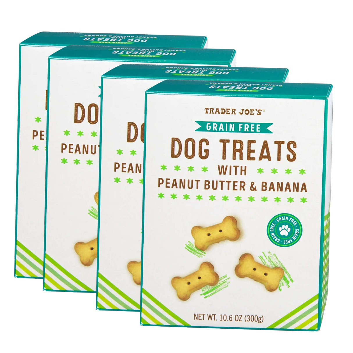 Traders Joe's Grain Free Dog Treats with Peanut Butter & Banana