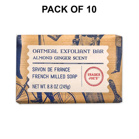 Traders Joe's Almond Ginger Scent Oatmeal Exfoliant Bar