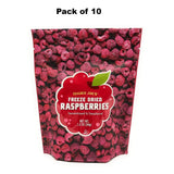 Freeze-Dried Raspberries – Unsweetened & Unsulfured Natural Fruit Snack