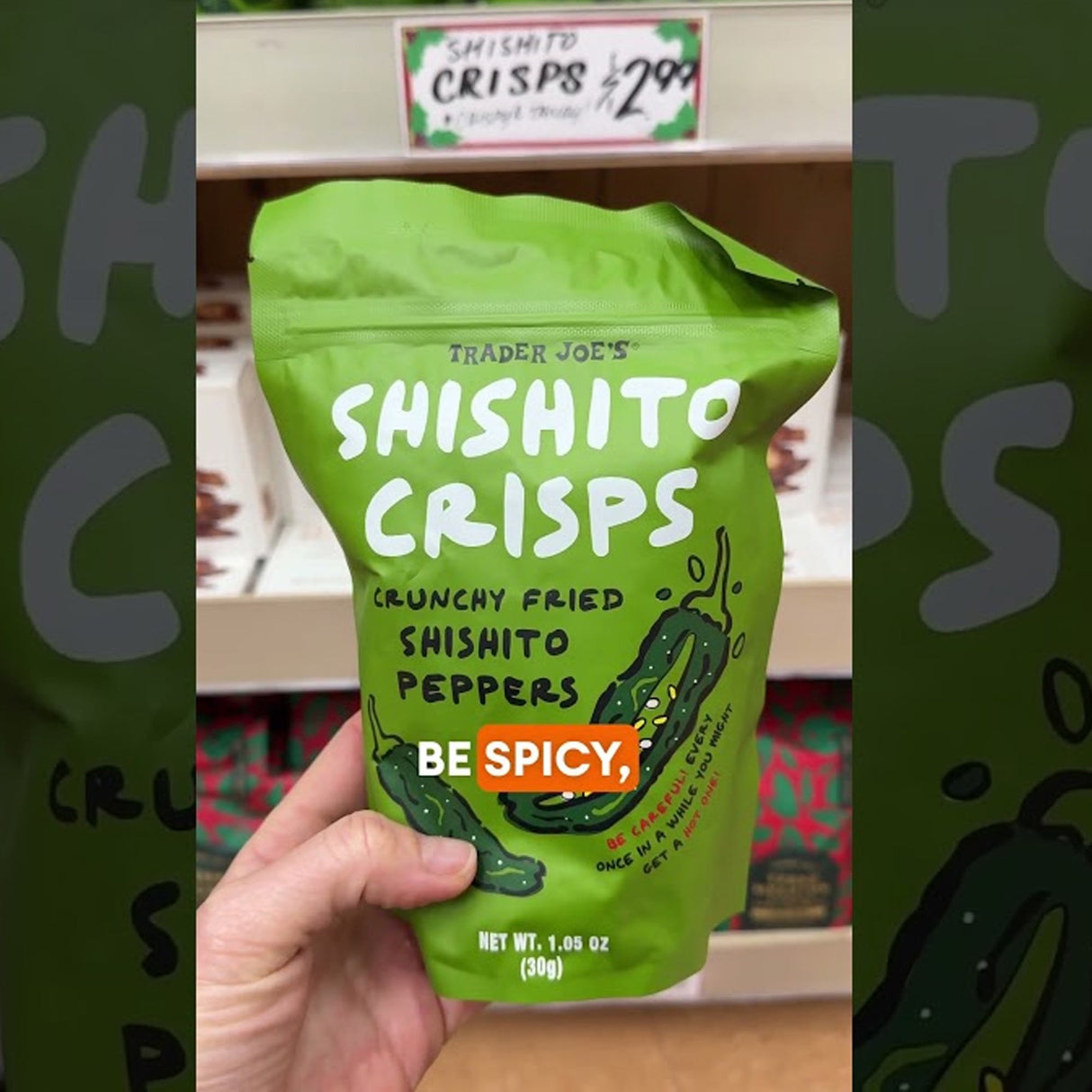 Shishito Crisps - Shishito Pepper Flavor