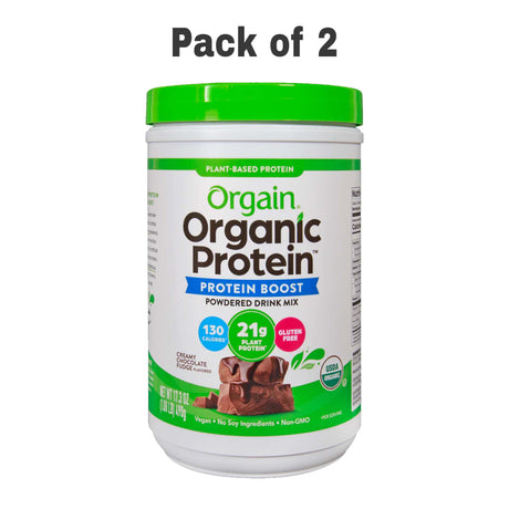 Traders Joe's Orgain® Creamy Chocolate Fudge Organic Protein Boost Powder