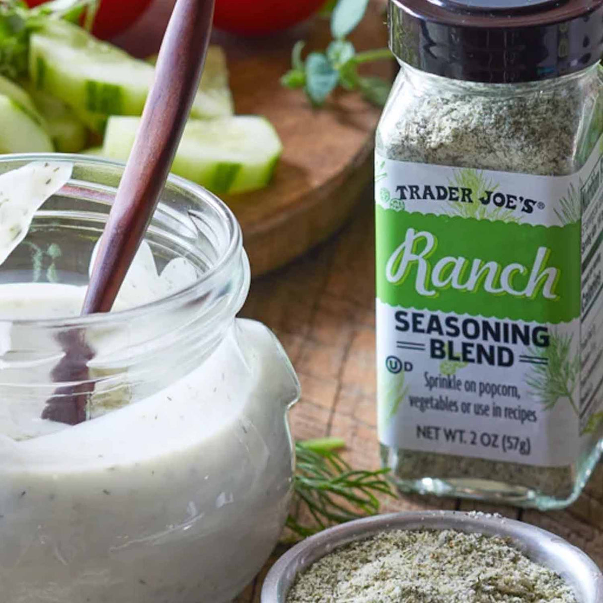 Trader Joe’s Ranch Seasoning Blend 2 Oz