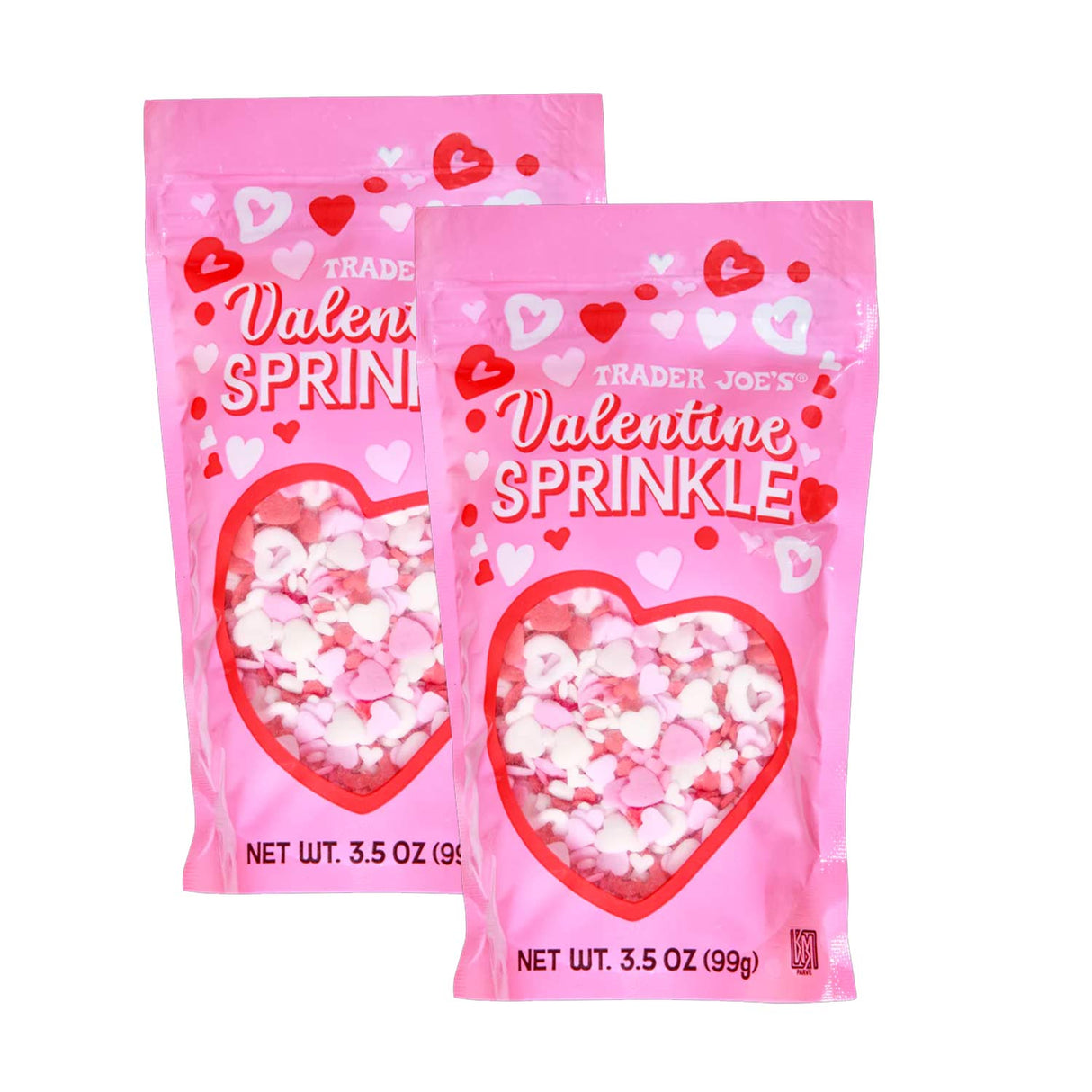 Valentine Sprinkles 3.5 oz Sweet & Colorful