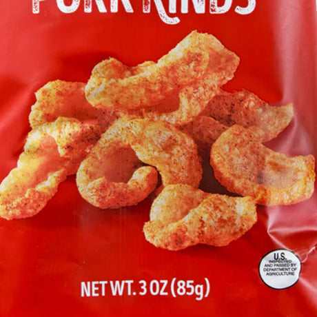 Chile Lime Flavored Fried Pork Rinds 3 Oz