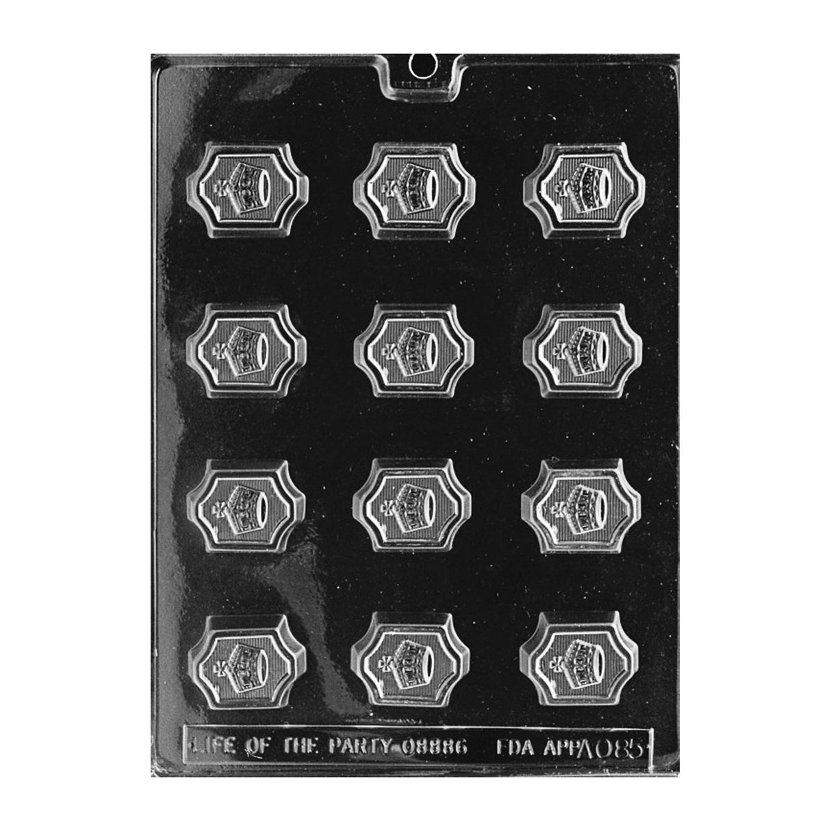 Crown Mint Chocolate Mold