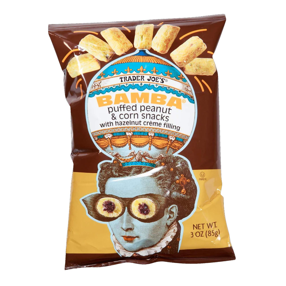 Trader Joe’s Bamba with Hazelnut Crème Filling 3 Oz