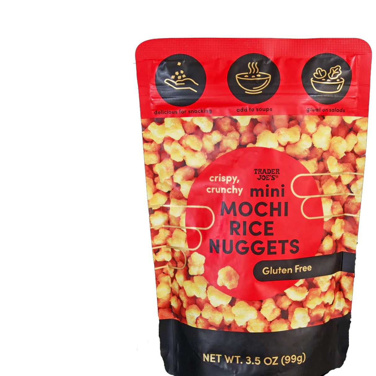 Mini Mochi Rice Nuggets 3.5 oz Crunchy & Flavorful