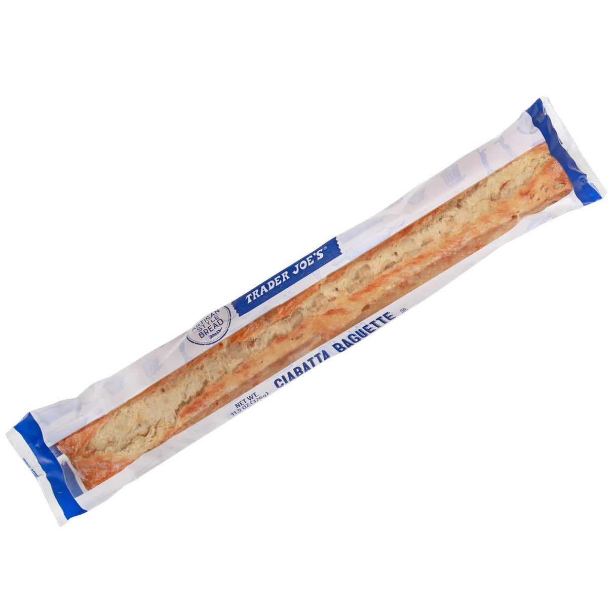 Ciabatta Baguette 11.5 oz Crispy & Soft