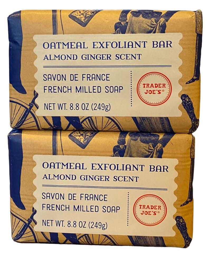 Traders Joe's Almond Ginger Scent Oatmeal Exfoliant Bar